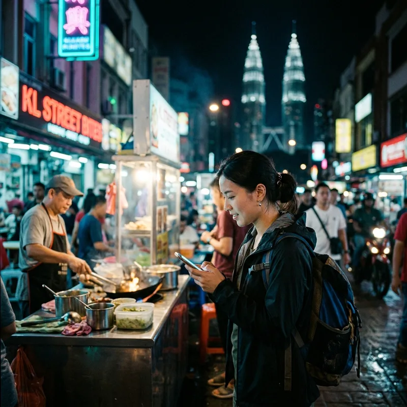Malaysia at night