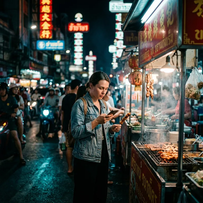 Thailand at night